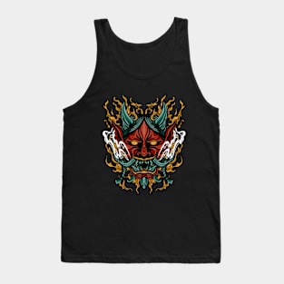 Freepik Chinese Dragon Head Tank Top